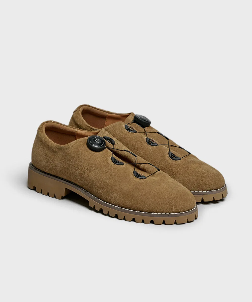 Мужские замшевые ботинки Molle Shoes F/L Mountain, бежевые — фото 4