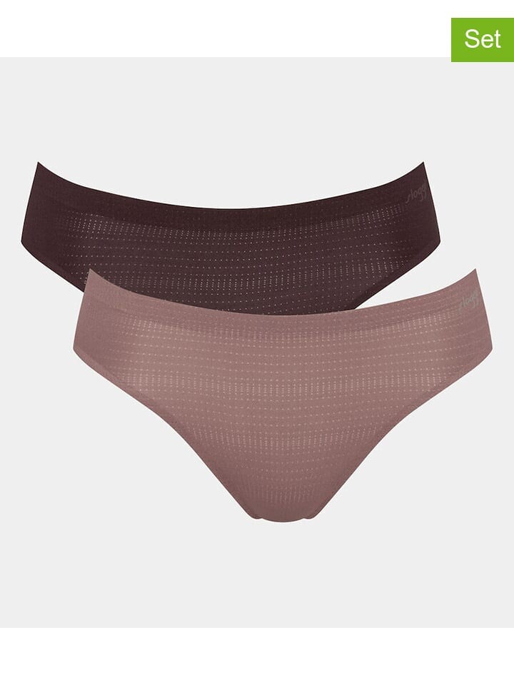 

Трусы Sloggi 2er Set, цвет hellbraun/braun