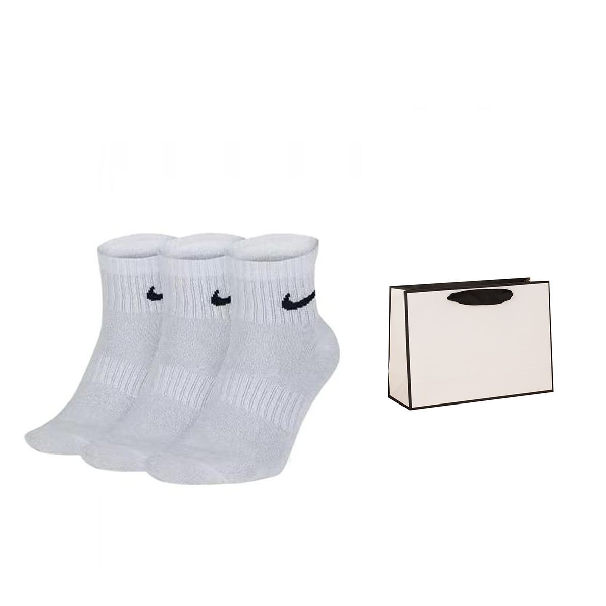 

Подарочная коробка носков Nike Unisex 3 пары Белый