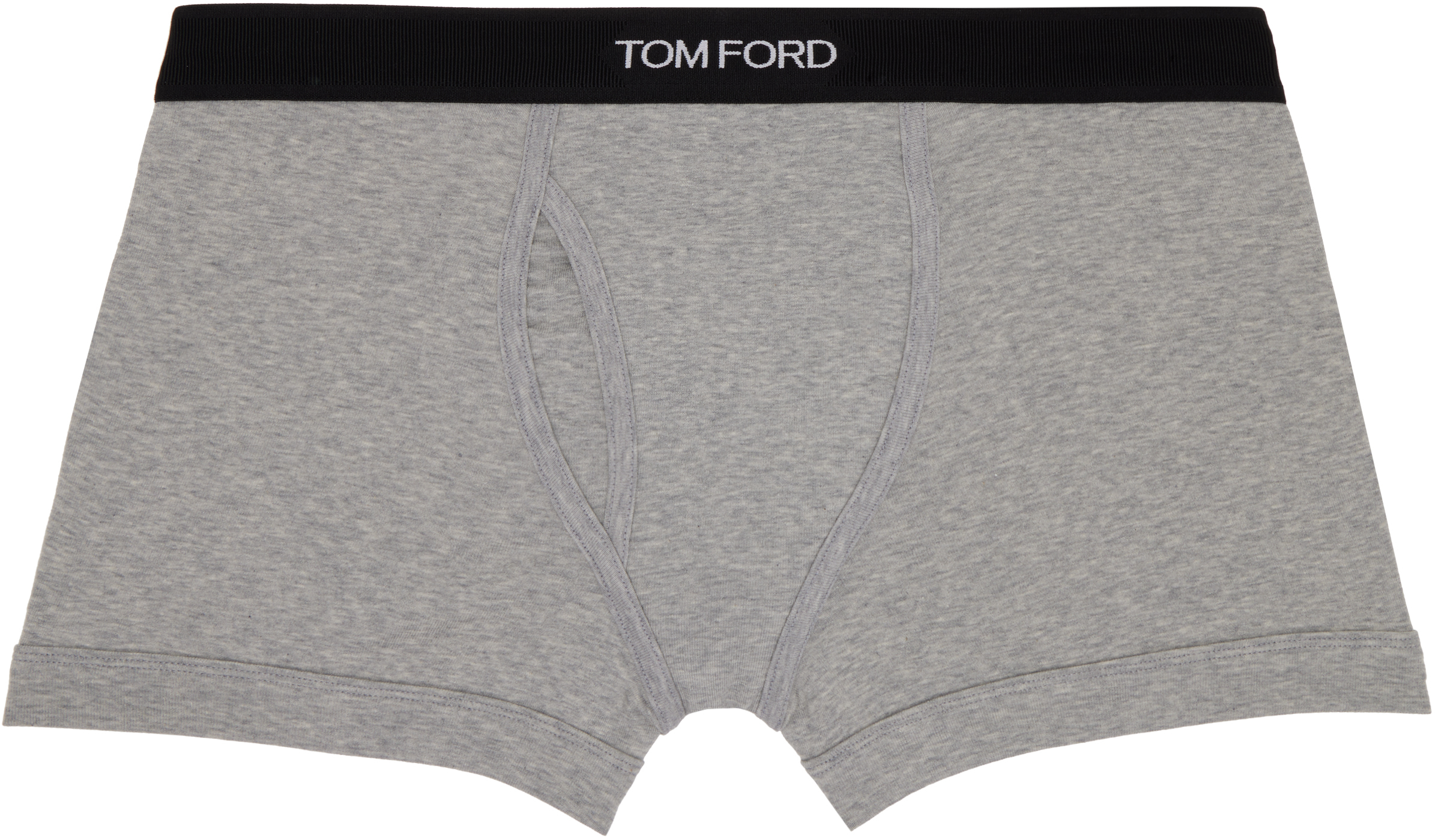 

Трусы-боксеры из серого хлопка TO FORD TOM FORD, серый