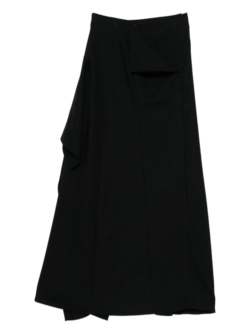 

Юбка с панелями Yohji Yamamoto, черный