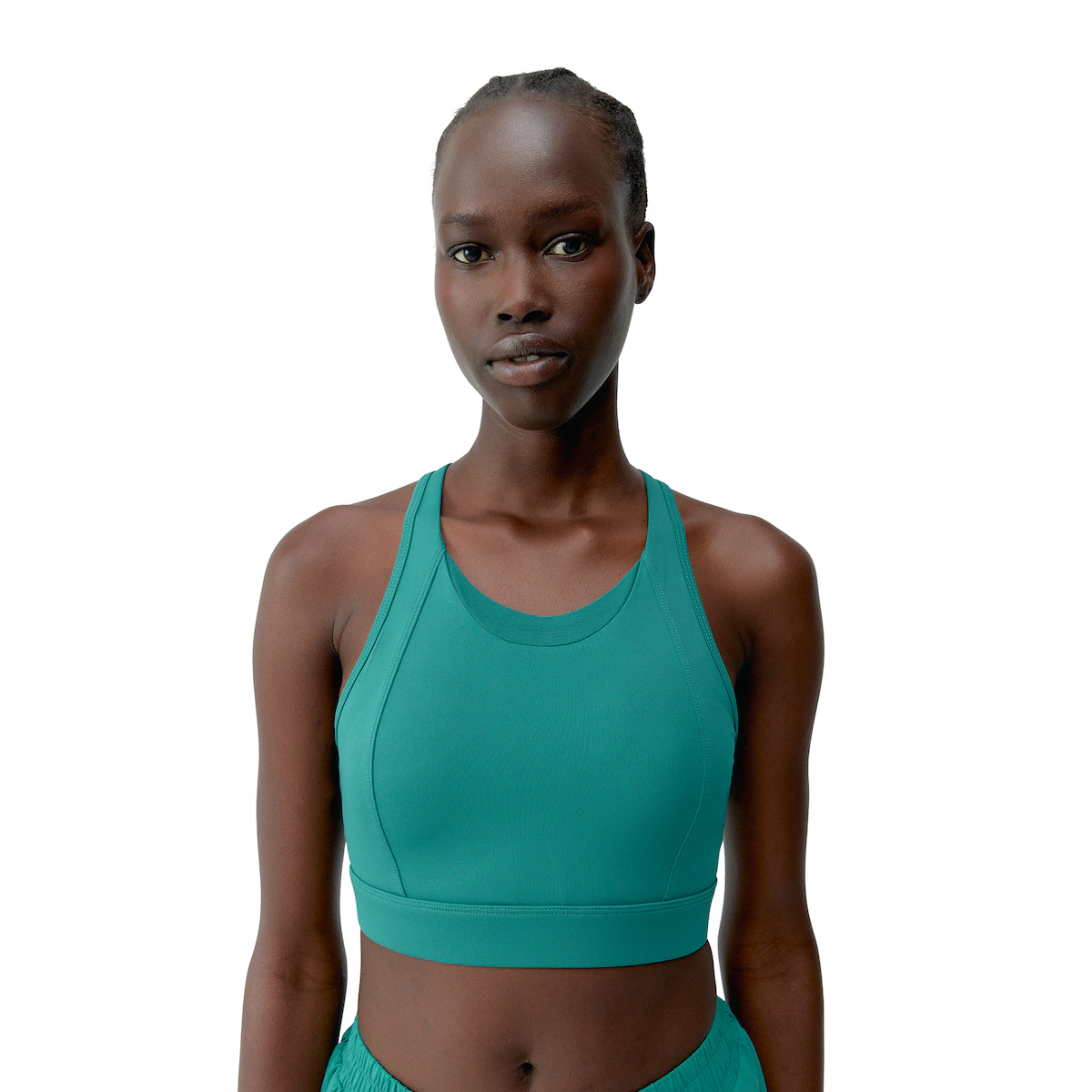 

Bikila Born Living Yoga Женский спортивный топ, цвет Verde azulado