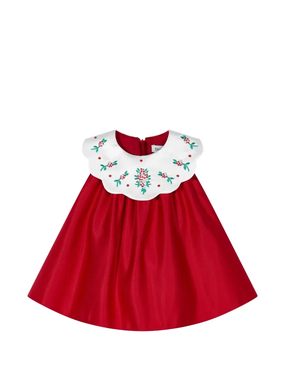 Комплект вышитого платья Dress & Fleur, красный — фото 2