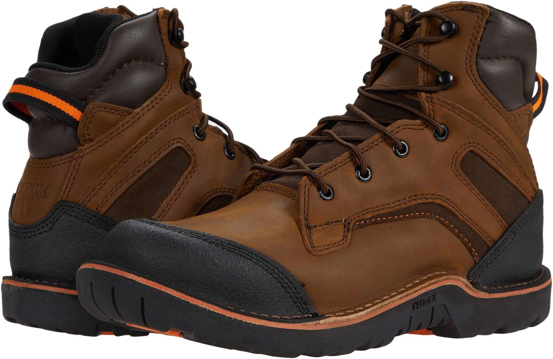 

Ботинки WORX 6" Talus Steel Toe, коричневый