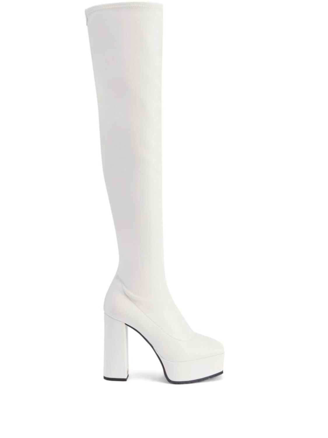 

Giuseppe Zanotti ботфорты на платформе, белый