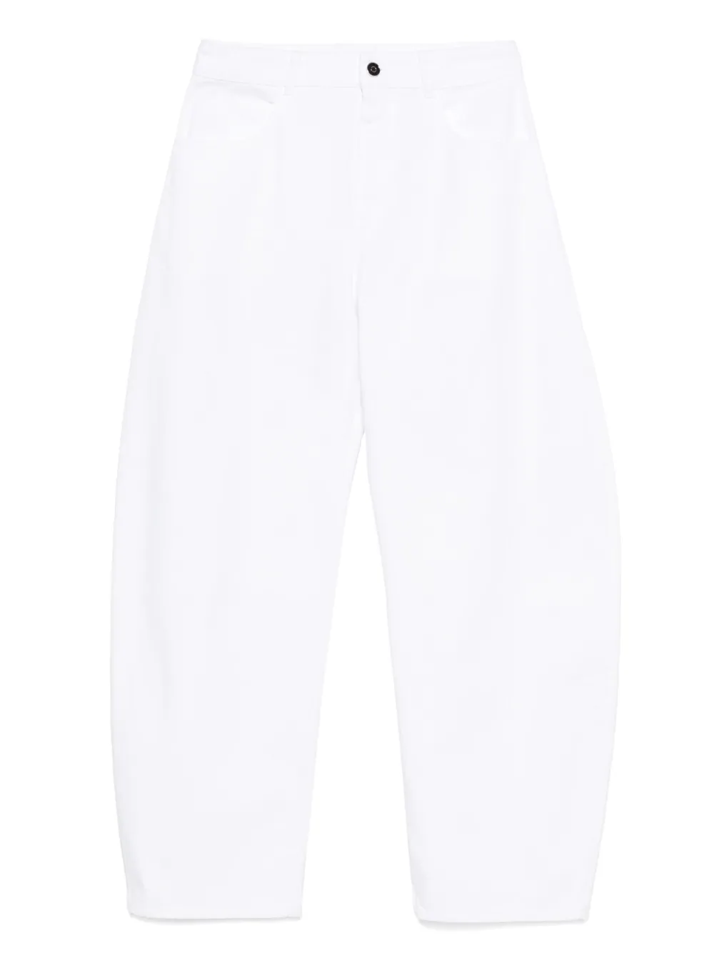 

Хлопковые джинсы Alaïa, белый