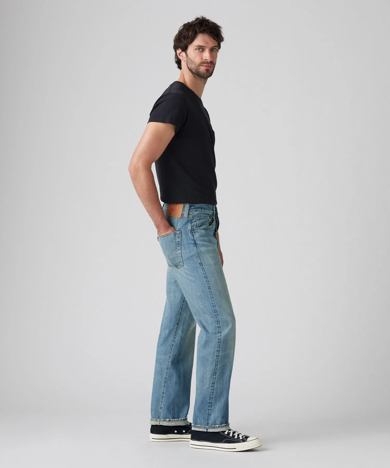 Levi's/Levi's LEVI'S(R) VINTAGE CLOTHING 1947 501(R) Jeans Medium Indigo ROYAL FLUSH — фото 3