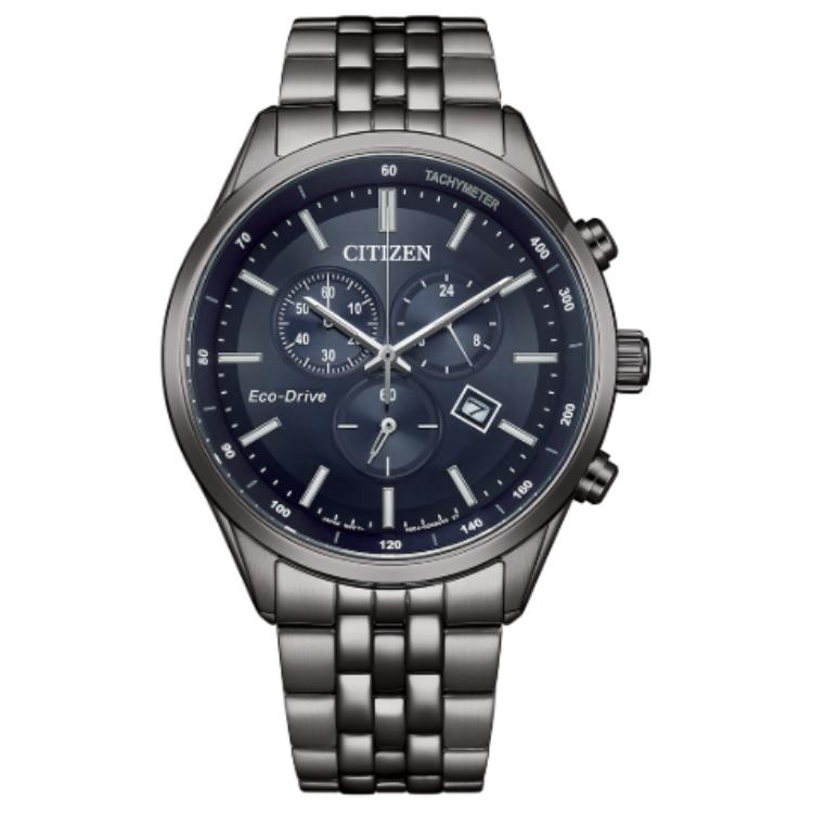 

CITIZEN Часы Eco Drive Series Light Powered Quartz Movement Stainless Steel Strap Watch Men's Watch Blue Dial, Blue Dial