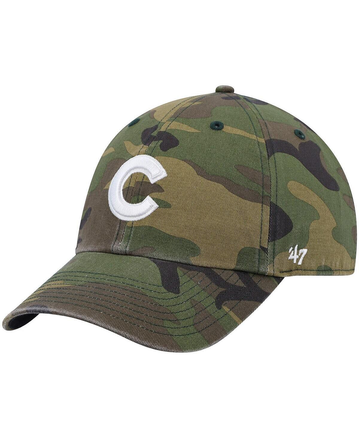 

Мужская регулируемая кепка с камуфляжным принтом Chicago Cubs '47 Clean Up '47 Brand