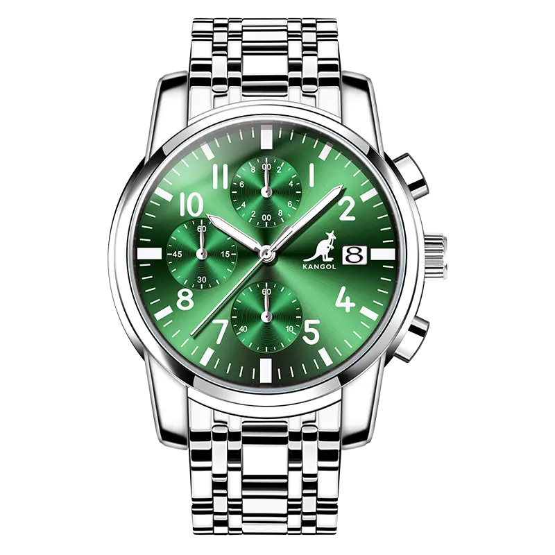 

KANGOL Часы Men's Watch, Cool Play Light Green[Custom Box]