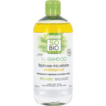 

Мицеллярная вода двухфазная Pure Bamboo 500 мл Sobio Etic