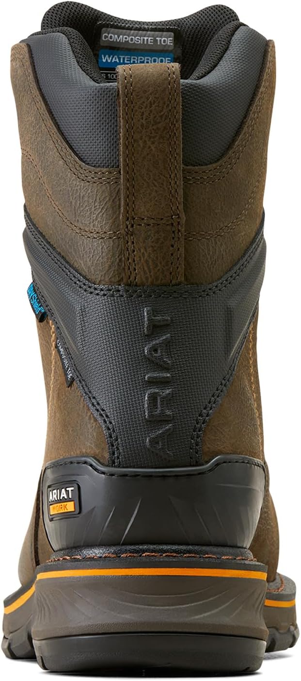 Мужские ботинки Ariat Stump Jumper 8 с водонепроницаемой системой Boa и композитным носком, Iron Coffee — фото 2