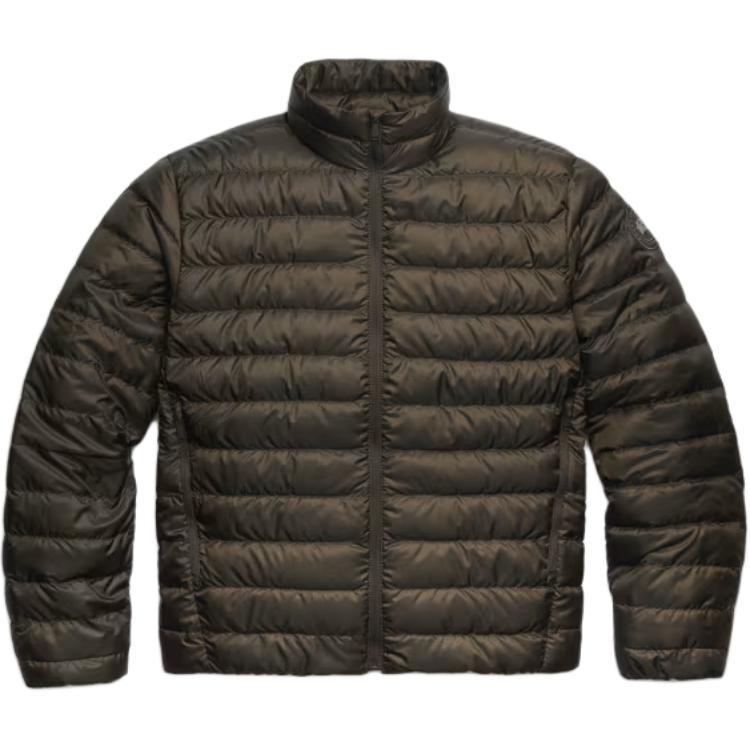 

Canada Goose Пуховик мужской Brown Stand Collar Moderate