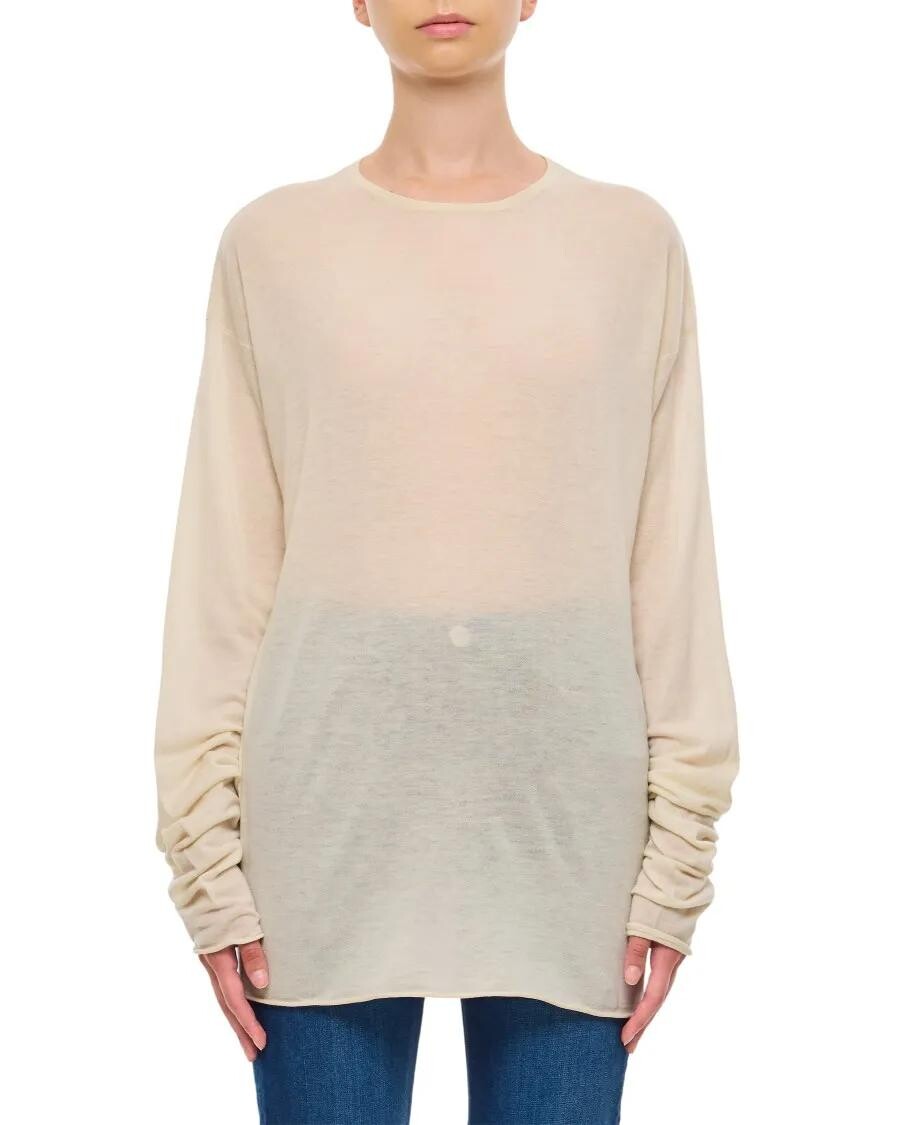 

Кашемировый свитер gemini с круглым вырезом Extreme Cashmere, бежевый