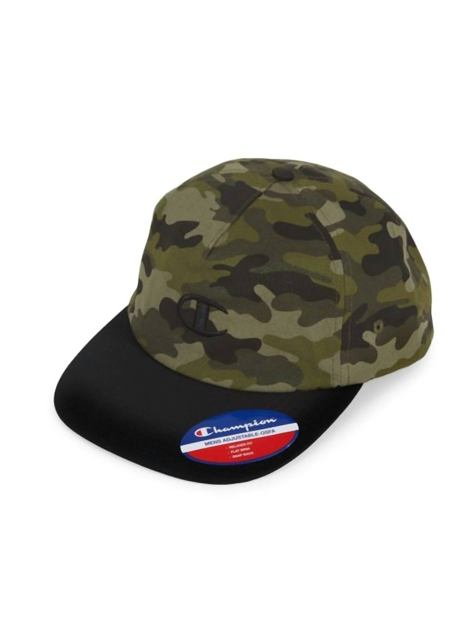 

Бейсболка Camo Snapback зеленого цвета Champion