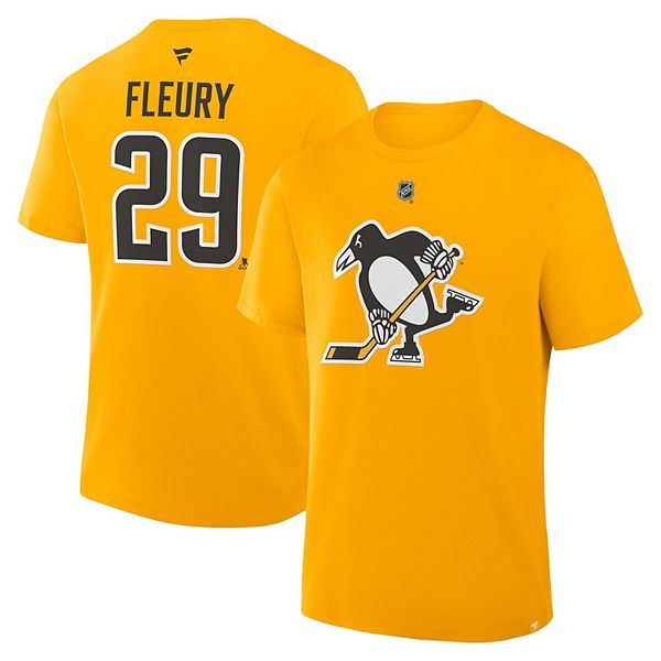 

Футболка Pittsburgh Penguins с именем и номером Marc-Andre Fleury Fanatics