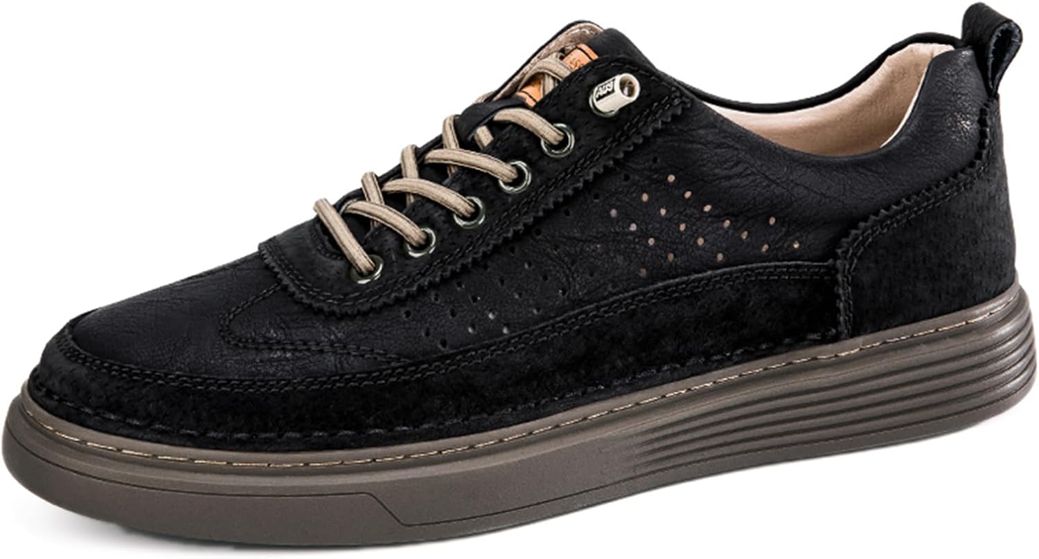 

Мужские повседневные кроссовки, модные кроссовки, удобные дышащие прогулочные кроссовки для мужчин Abborora, черный