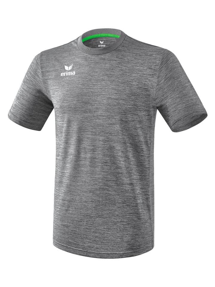 

Детская футболка лиги серого меланжевого цвета erima, Серый, Детская футболка лиги серого меланжевого цвета erima