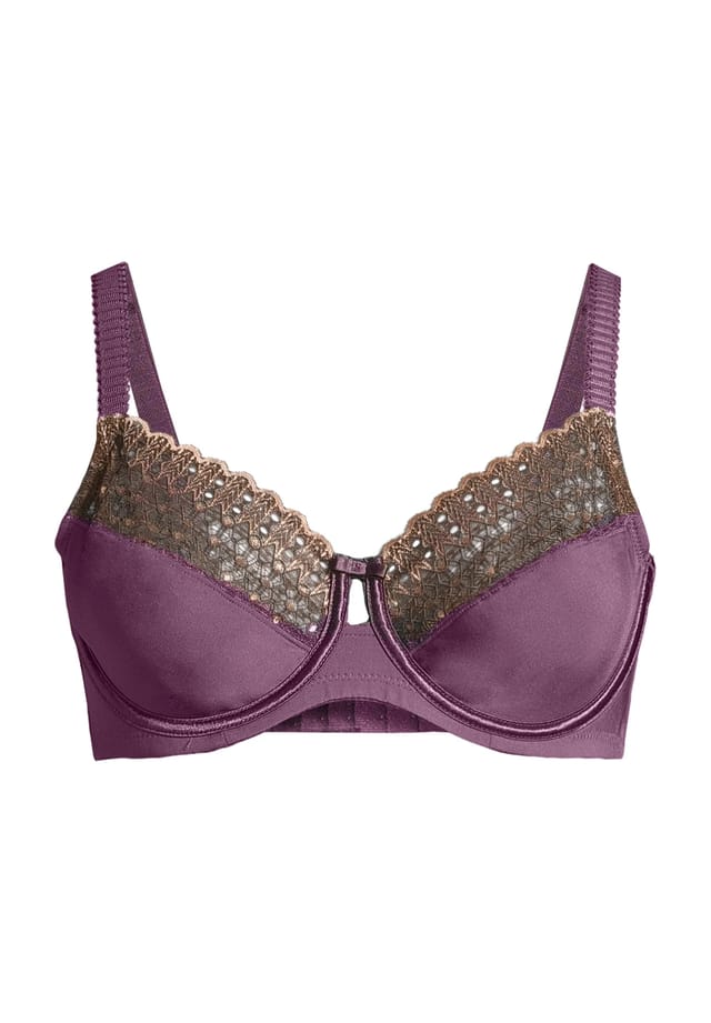 

Бюстгальтер Franca на косточках с широкими регулируемыми бретелями DesiréE, цвет berry