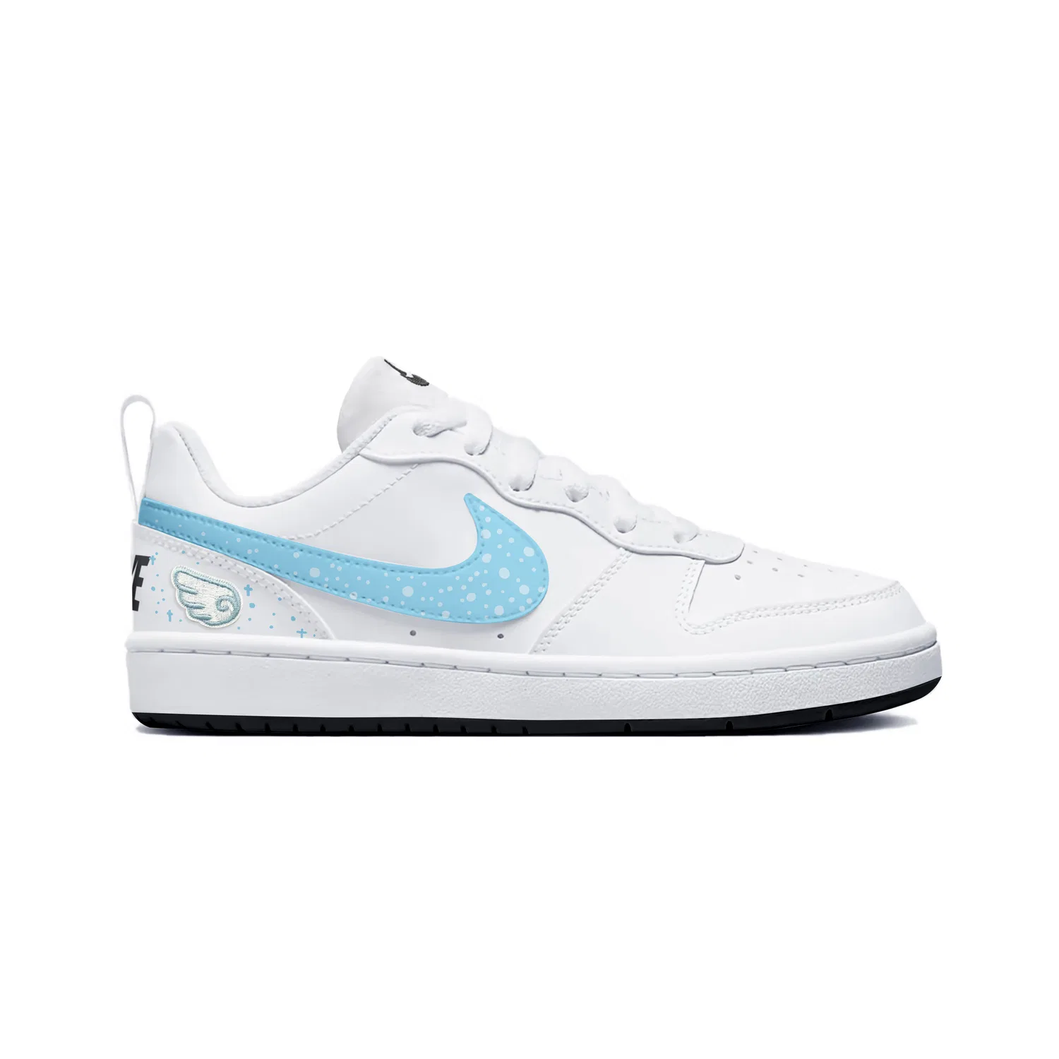 Кроссовки для скейтбординга детские Court Borough Angel Space Station Low top Sky Blue Teenagers Nike — фото 3