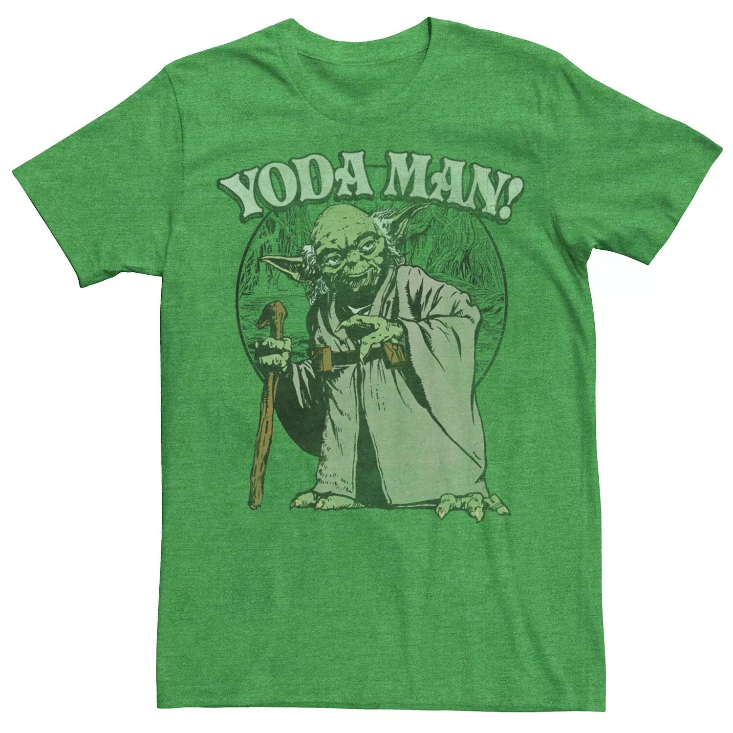 

Мужская футболка Yoda Man из «Звездных войн» Licensed Character