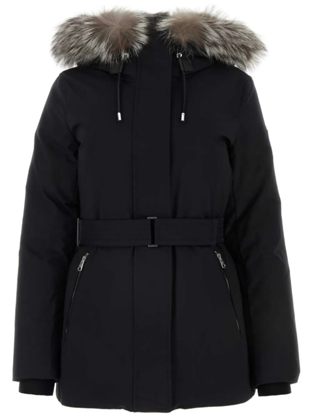 

Mackage пуховик Jeni с поясом, черный