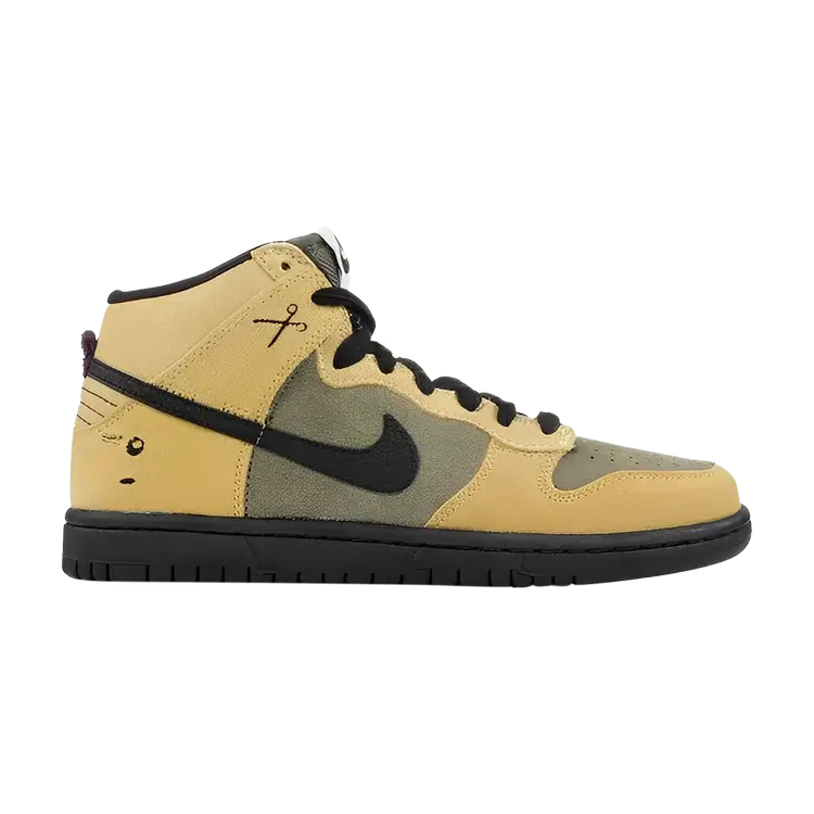 

Кроссовки Nike Dunk High Premium SB 'Chrome Ball', загар, Бежевый, Кроссовки Nike Dunk High Premium SB 'Chrome Ball', загар