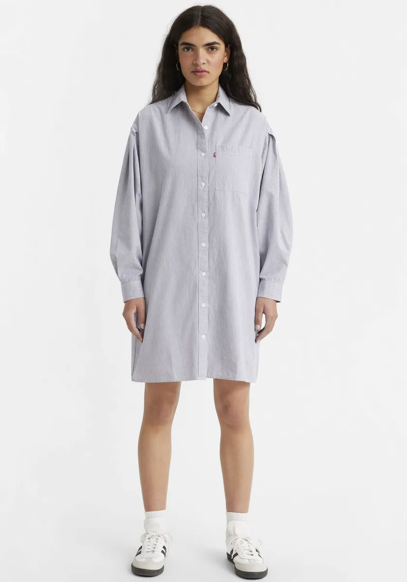 

Платье-рубашка Levi's "RHEA SHIRT DRESS BLUE", цвет Seraphina Stripes