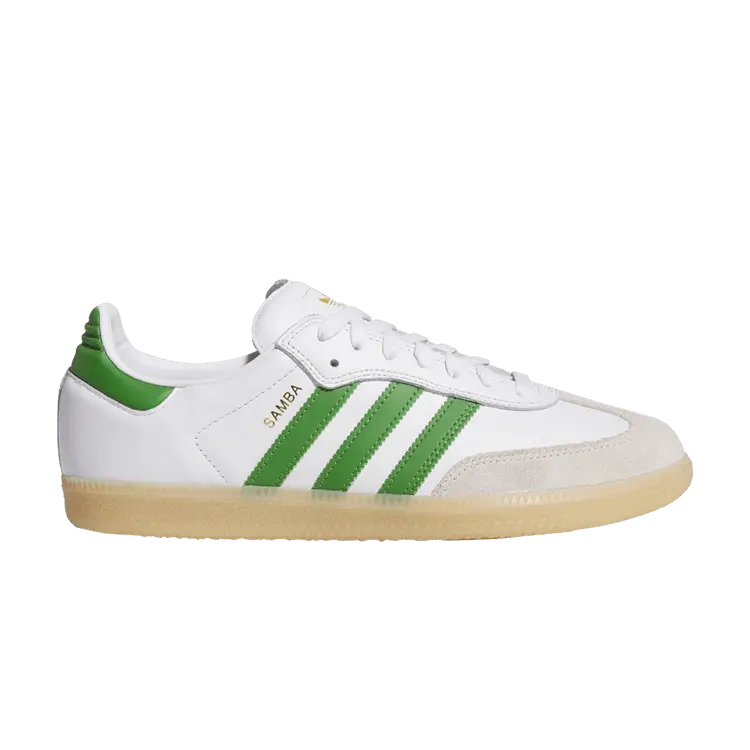 

Кеды adidas Samba ADV 'White Crew Green', белый