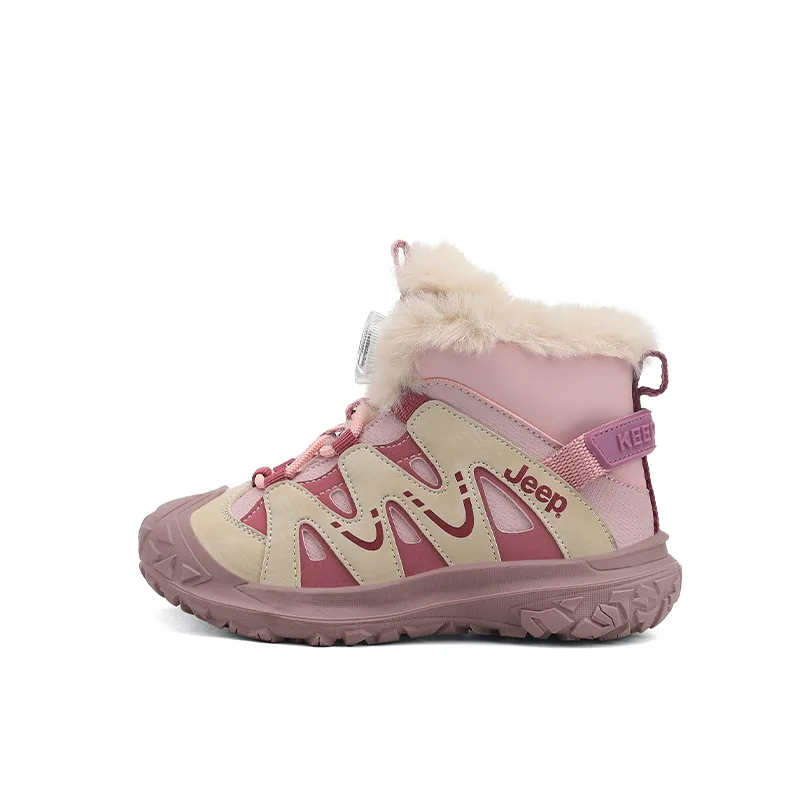 Высокие детские ботинки Kids' Jeep, Xia Pareli Pink
