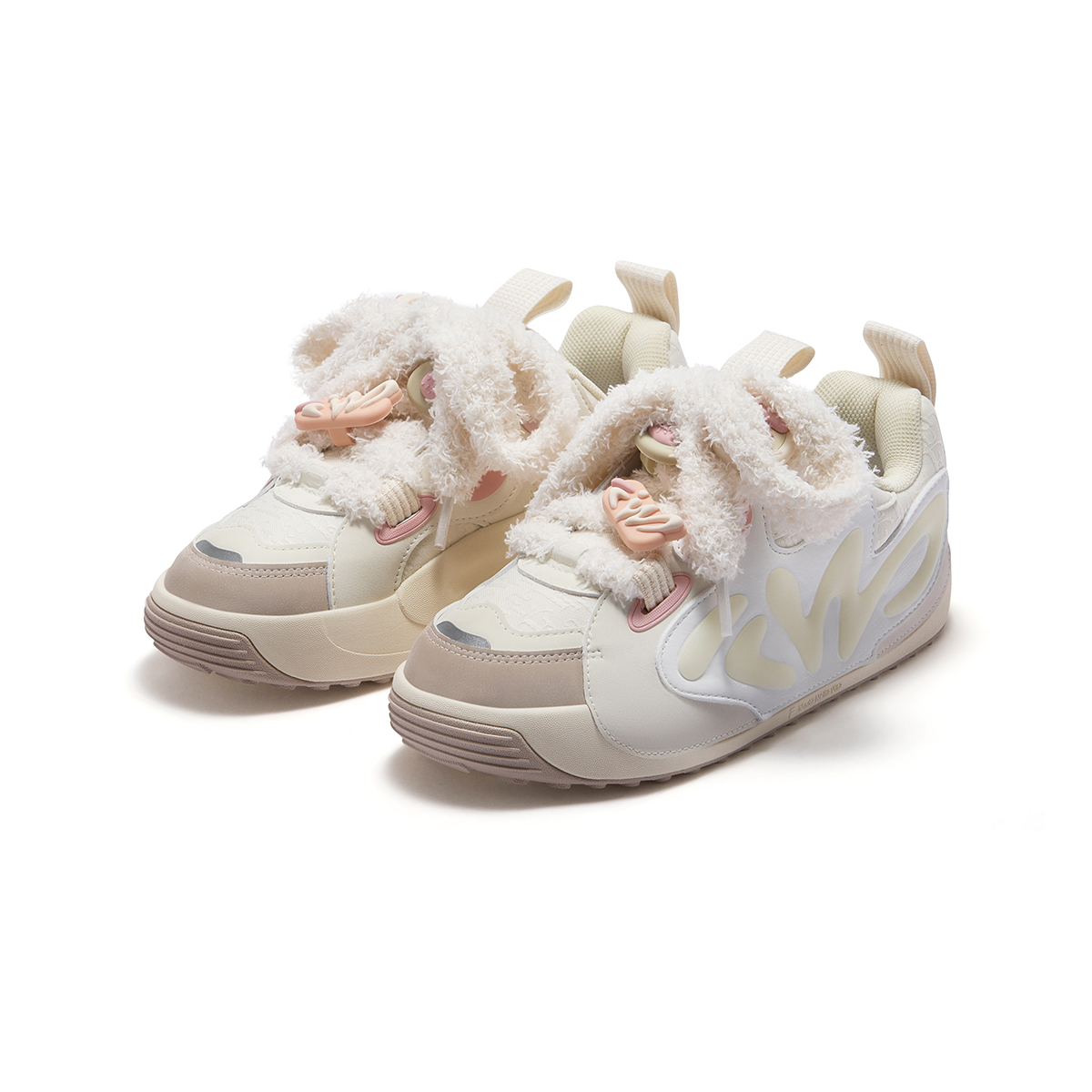 FILA KIDS Heritage FHT скейтерские кроссовки milk white/bright white детские — фото 4