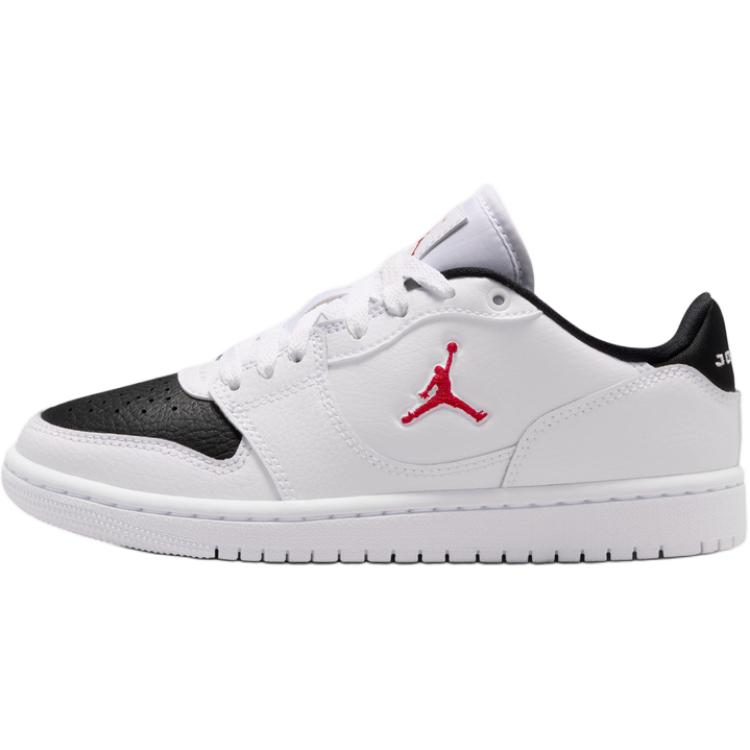 

Jordan Court Connect Low top детские баскетбольные кроссовки Black White Red Unisex