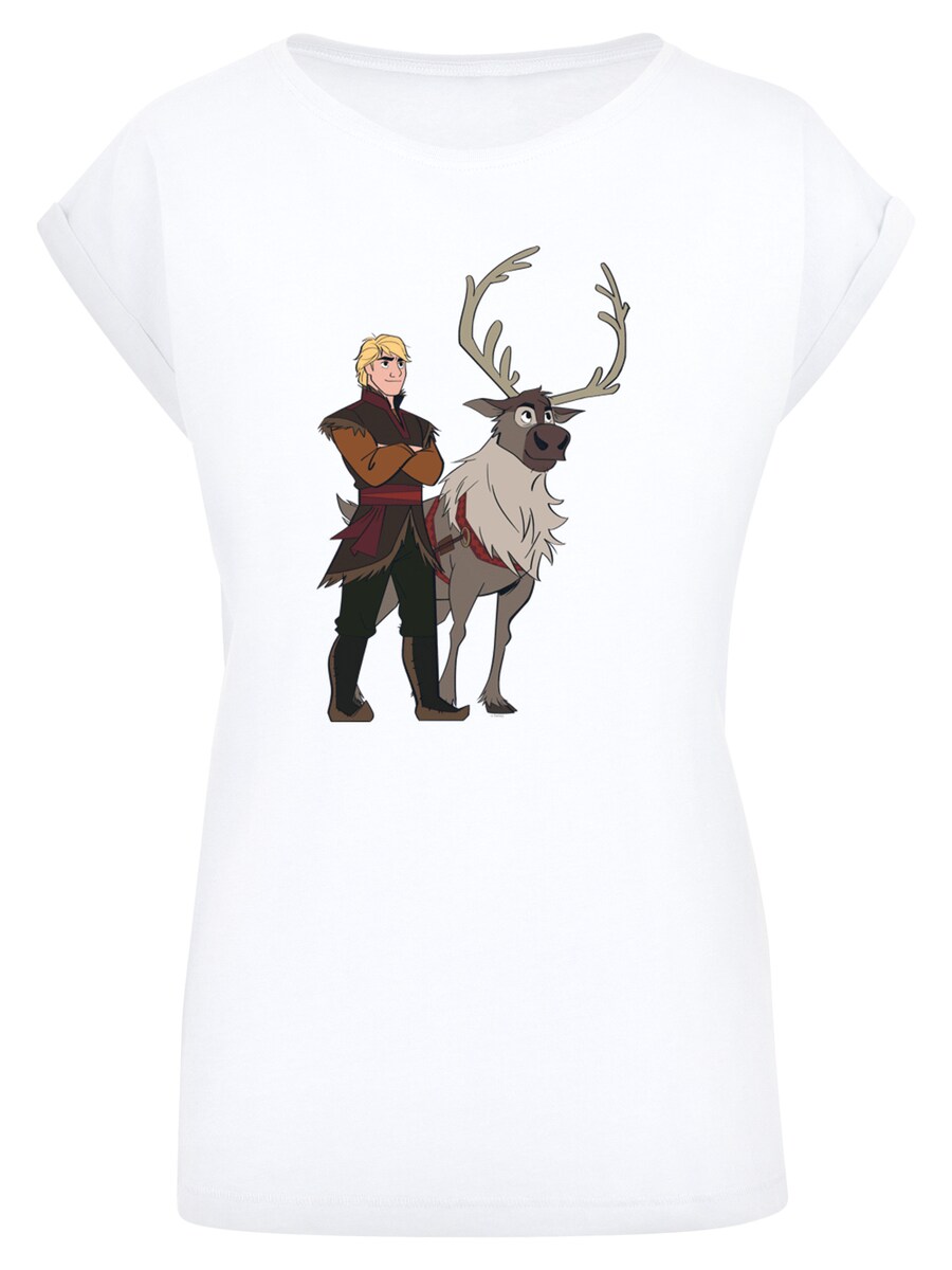 

Рубашка F4NT4STIC Disney Frozen 2 Sven And Kristoff, белый