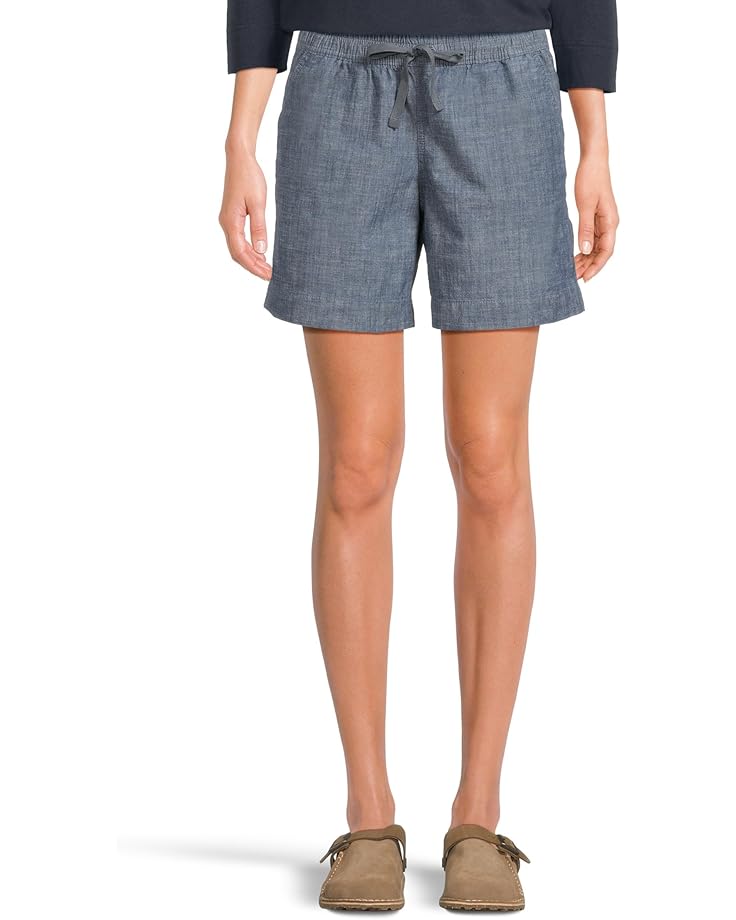 

Шорты L.L.Bean Lakewashed Chambray Dock Shorts, цвет Dark Chambray