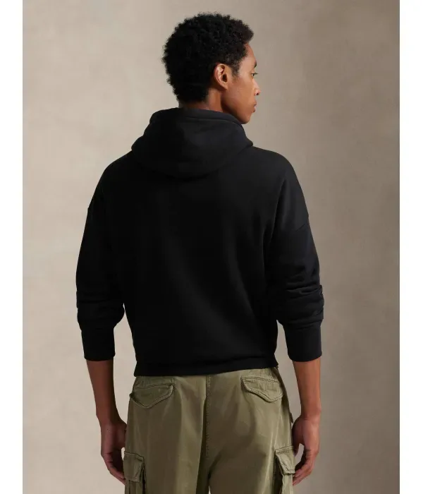 Толстовка relaxed fit Polo Ralph Lauren, черный — фото 3