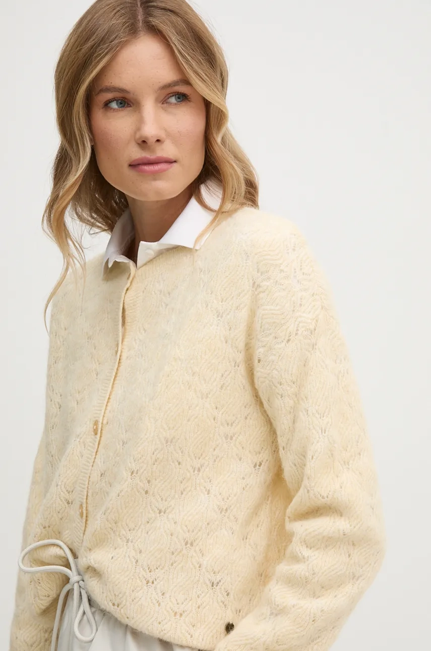 

Кардиган с добавлением шерсти HELEN CARDIGAN Pepe Jeans, бежевый