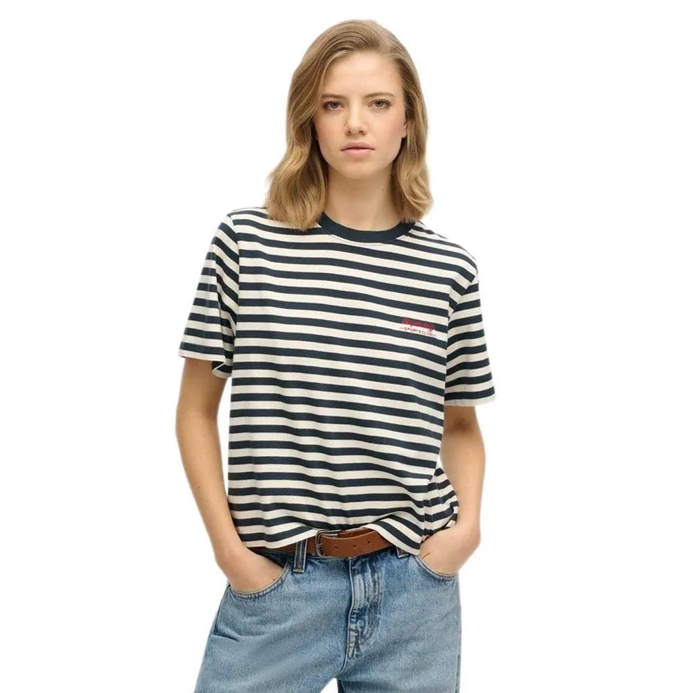 

Футболка с коротким рукавом Superdry Country Club Plain, синий