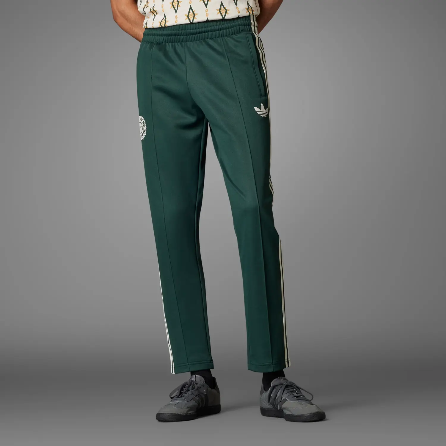 Adidas Originals FC Bayern Adidas X Originals Knitted Sweatpants Men's Green — фото 4