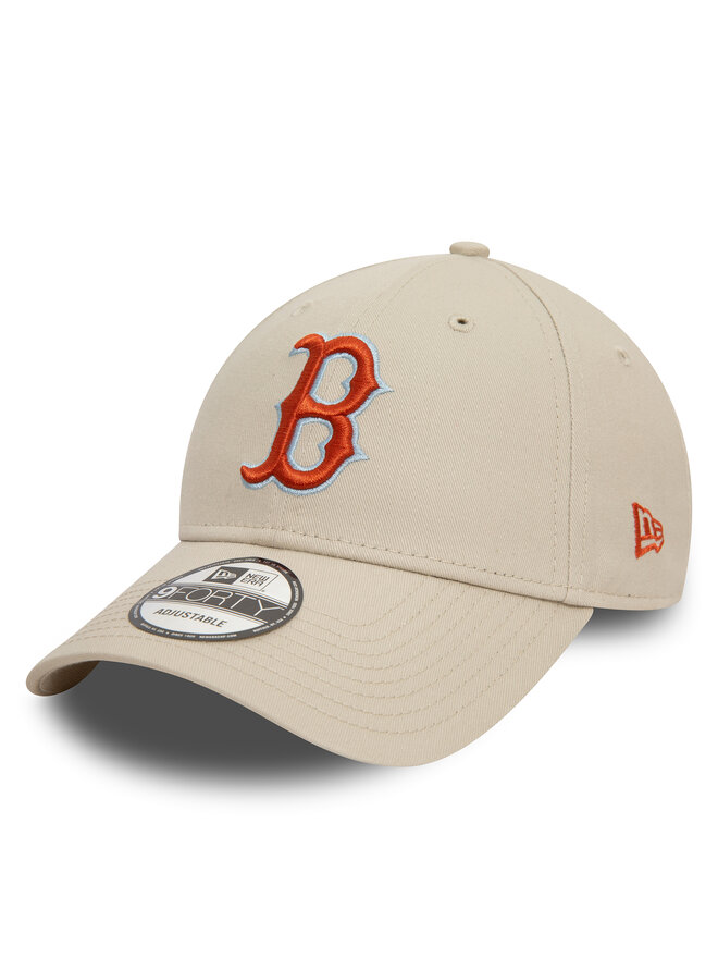 

Бейсболка New Era Mlb Patch 940 Red Sox 60503511, бежевый