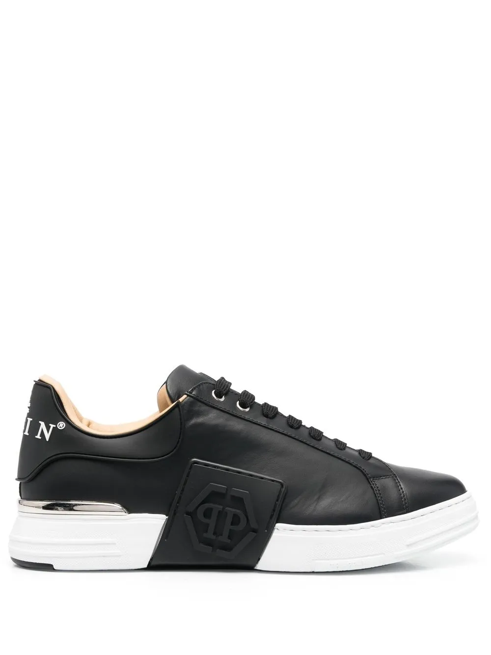 

Кеды с логотипом Hexagon Philipp Plein, черный