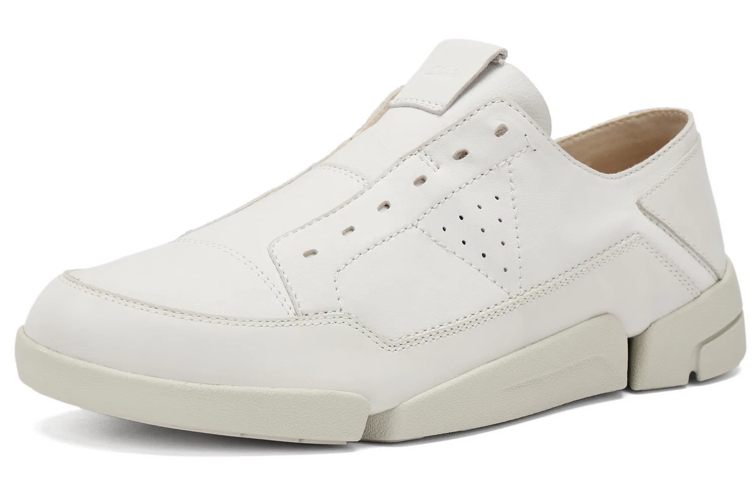 Clarks Trigenic2 Chil Cow Leather Casual Shoes Men's White — фото 3