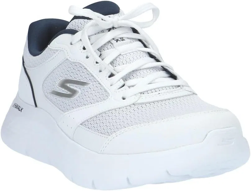 Мужские кроссовки Skechers Go Walk Flex, White Synthetic Textile — фото 3