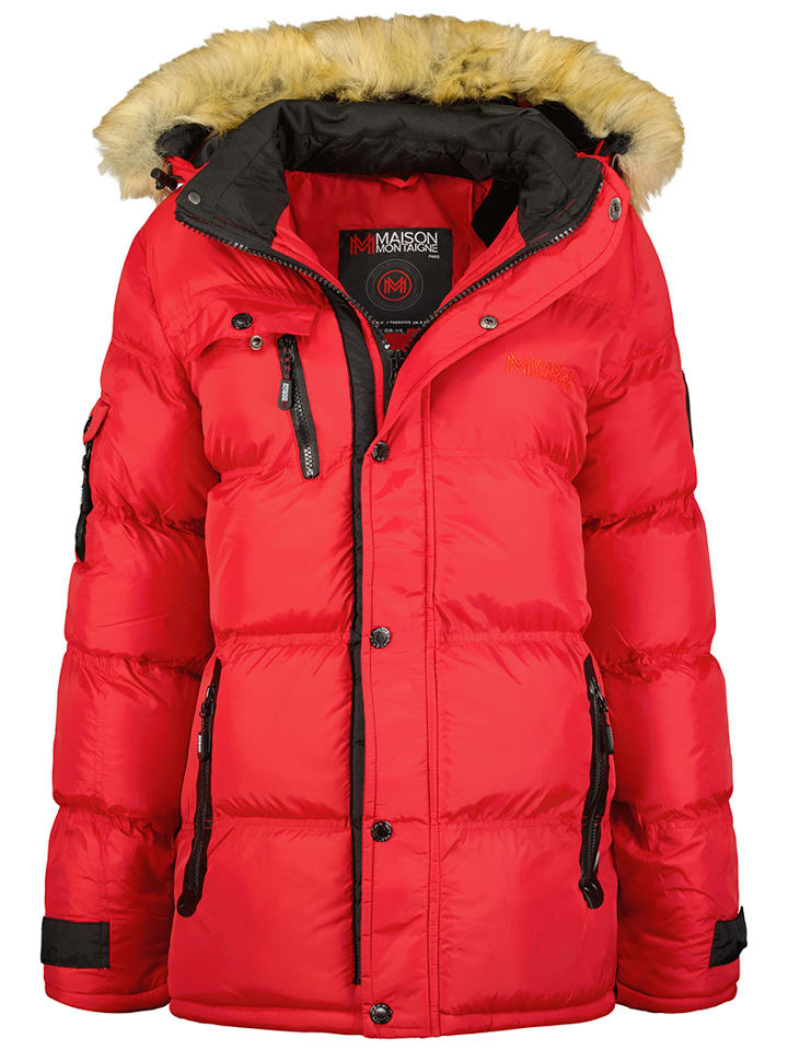 

Пуховик Maison Montaigne Winterjacke Bonmai, красный
