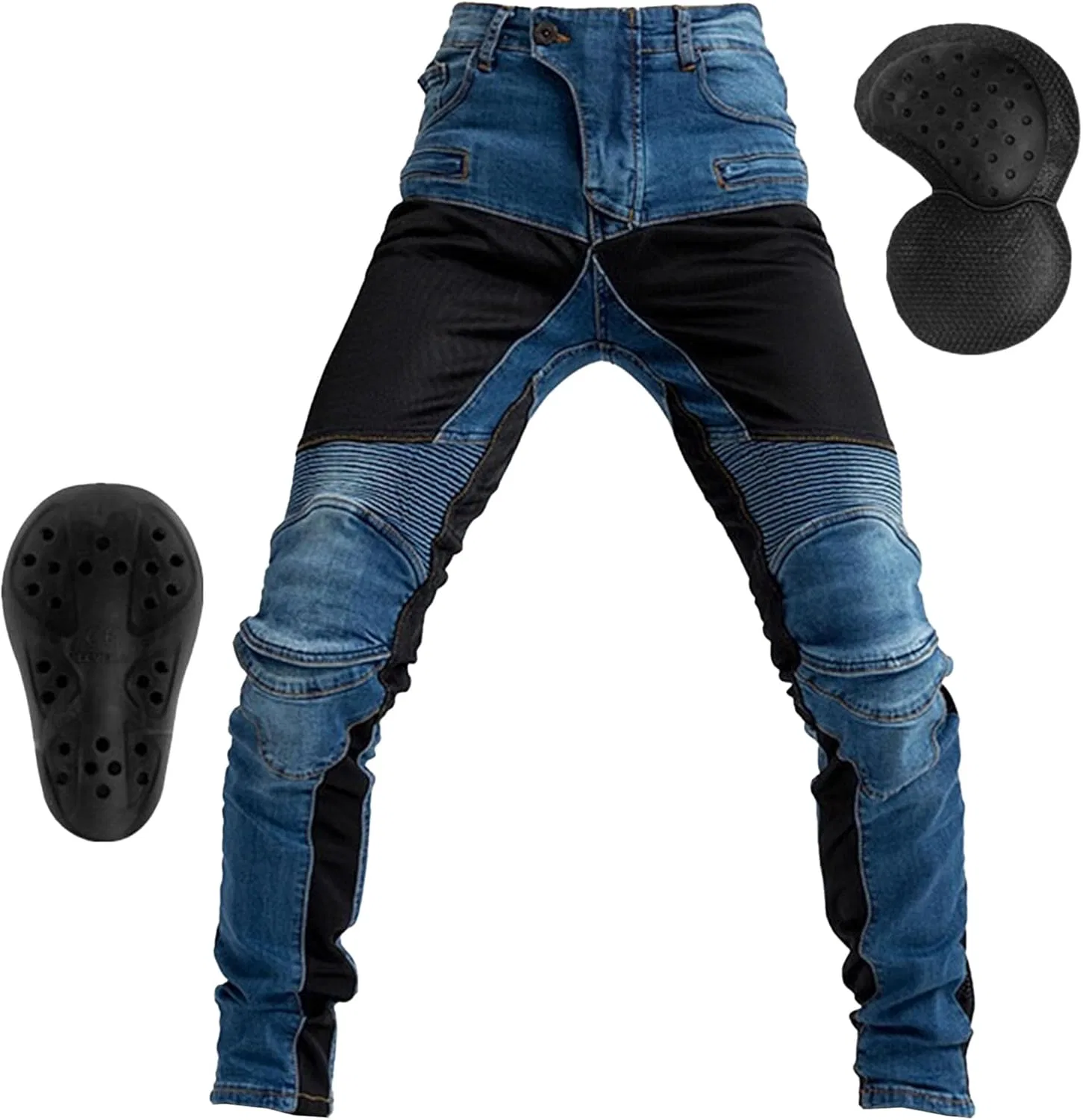Джинсы для мотоциклистов, Regular Fit, Blue