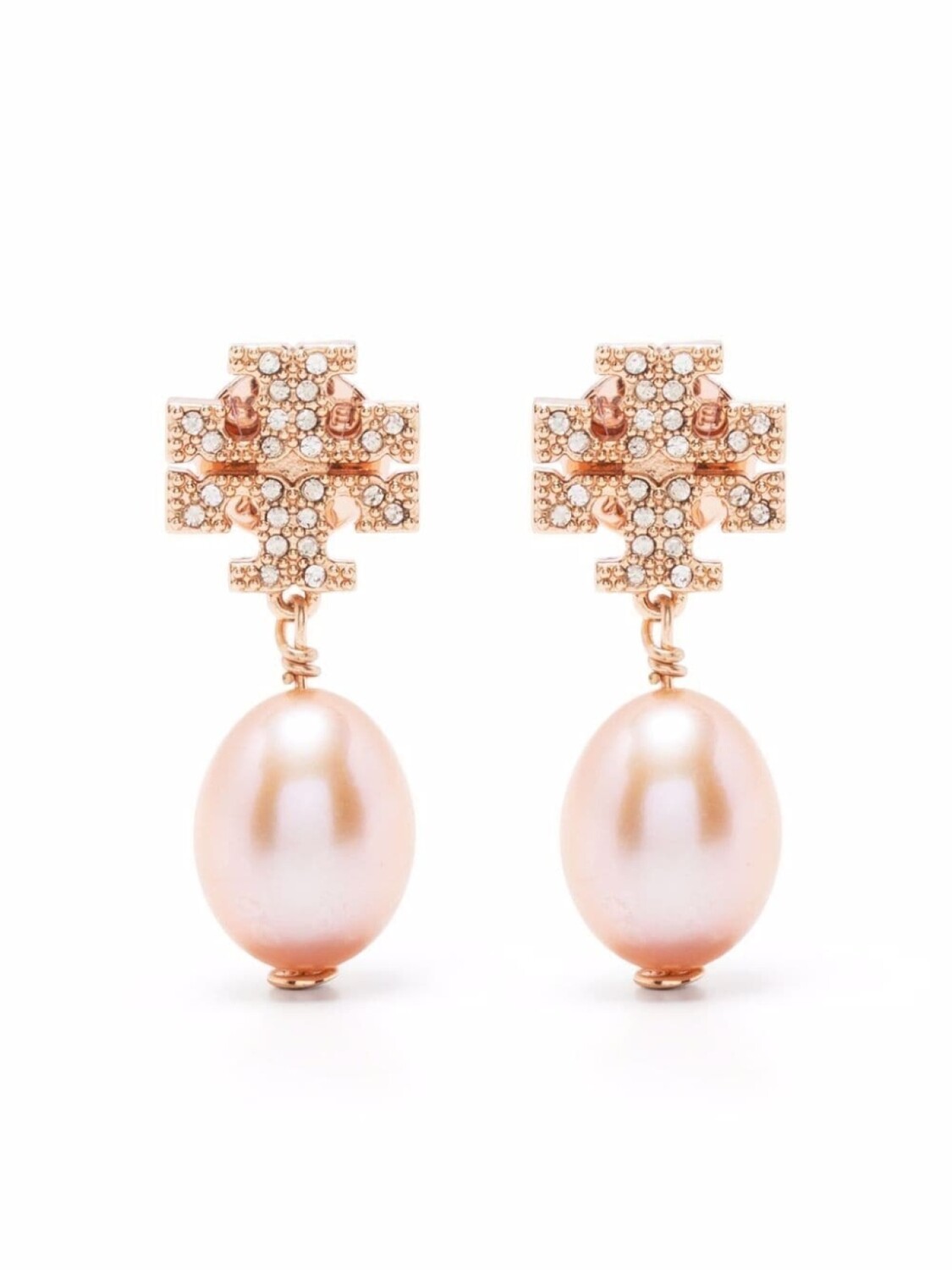 

Серьги с перламутром Tory Burch, золотой