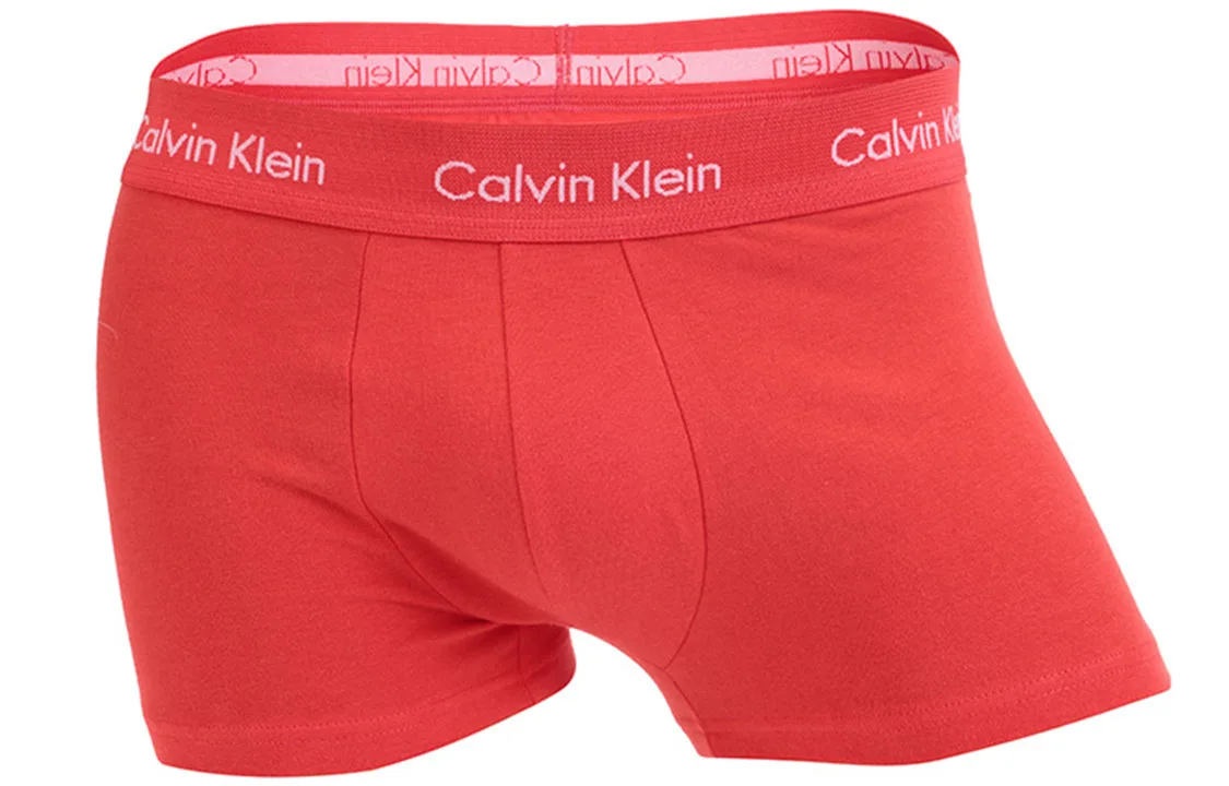 Calvin Klein Трусы боксеры с логотипом на поясе, набор из 3 штук — фото 3