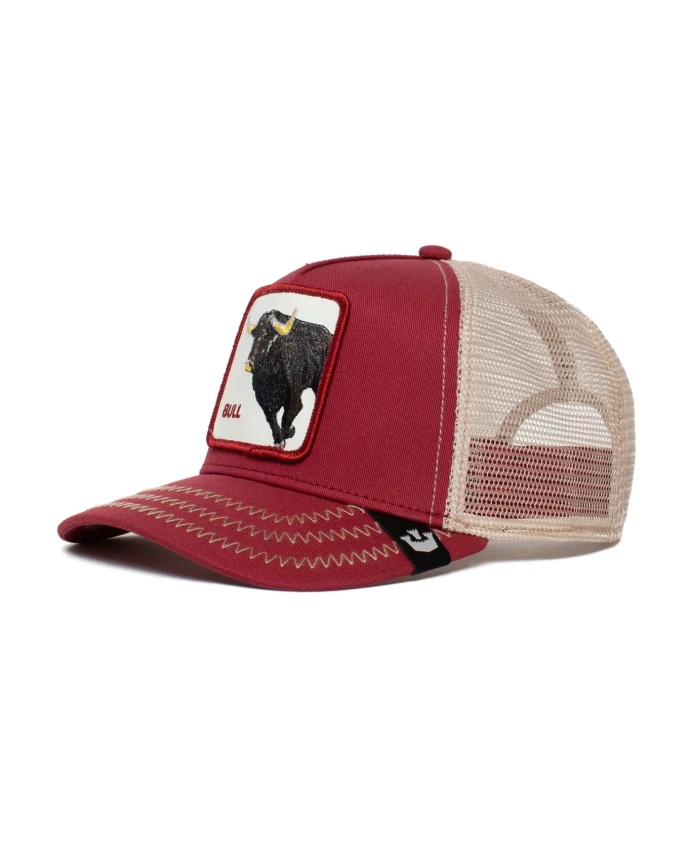 

Бейсболка "Скотный двор", красная, унисекс Goorin Bros, красный