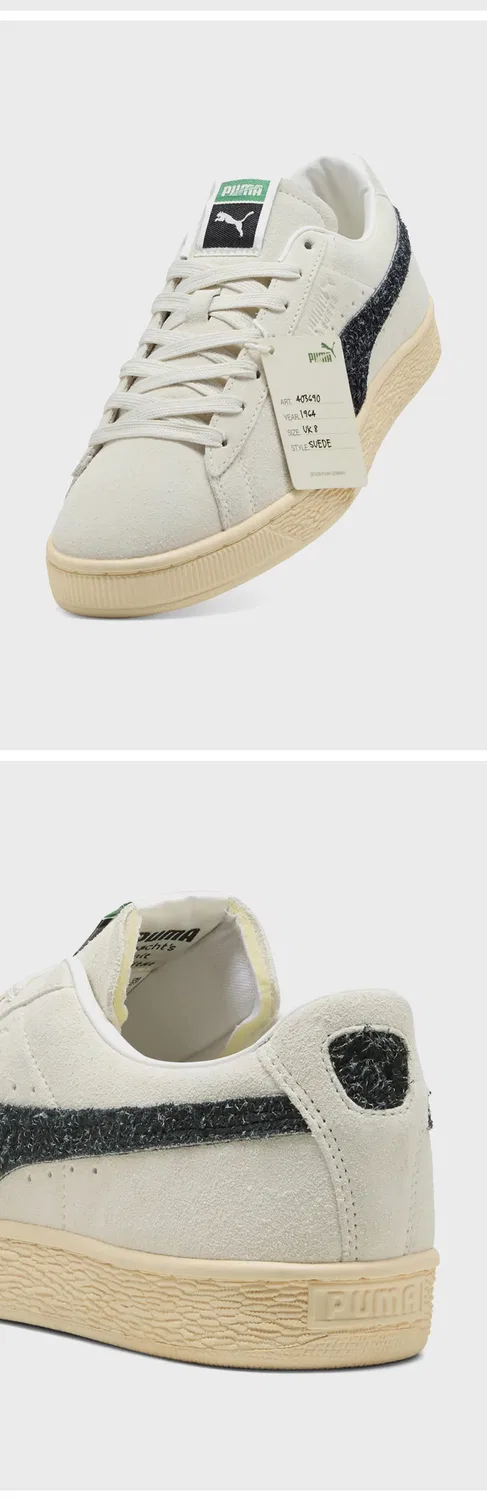 Мужские низкие кеды Suede The Neverone VI серо-чёрные от Puma — фото 3