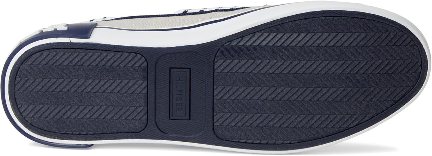 Кроссовки Tommy Hilfiger Mens Rice, белый/синий/серый/темно-синий — фото 4