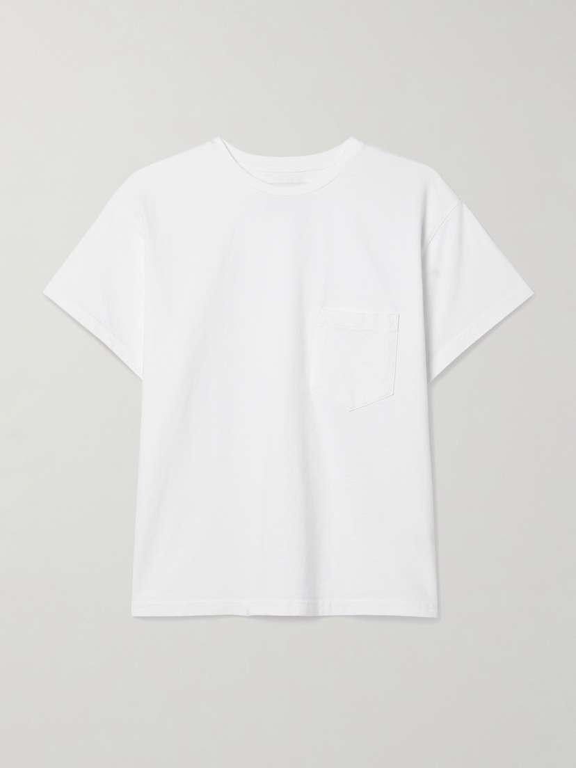 

Футболка Argent Maybelle из хлопкового джерси Citizens Of Humanity, белый